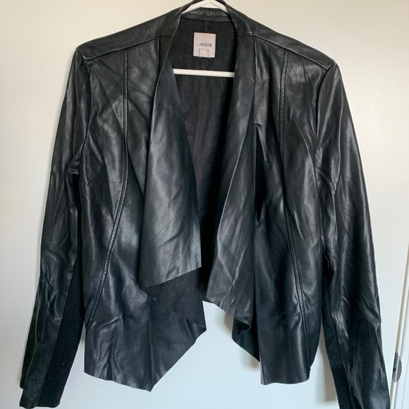 Faux Leather Jacket - Picture 1 of 2